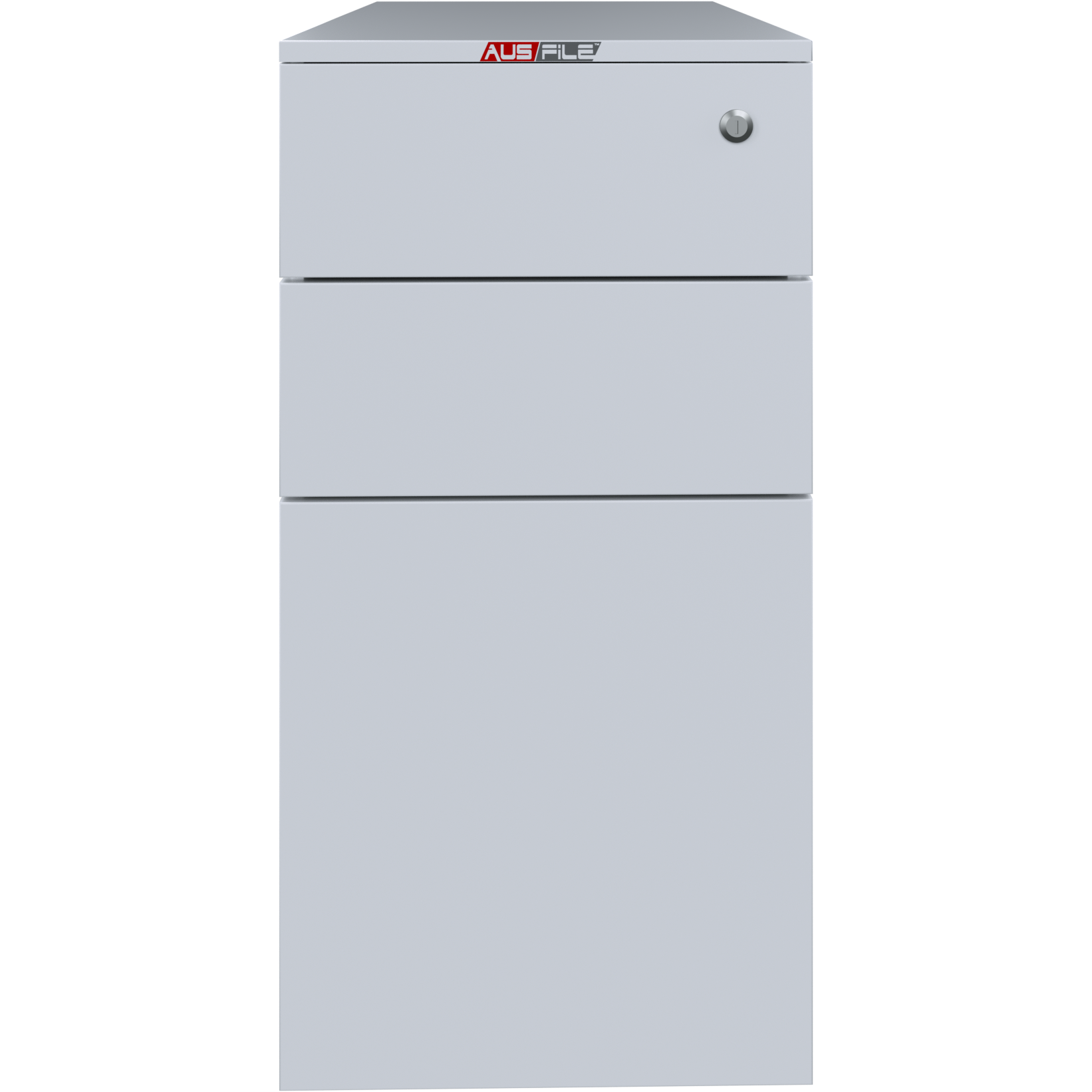 A-File 3 Drawer Mobile Pedestal - SLIM