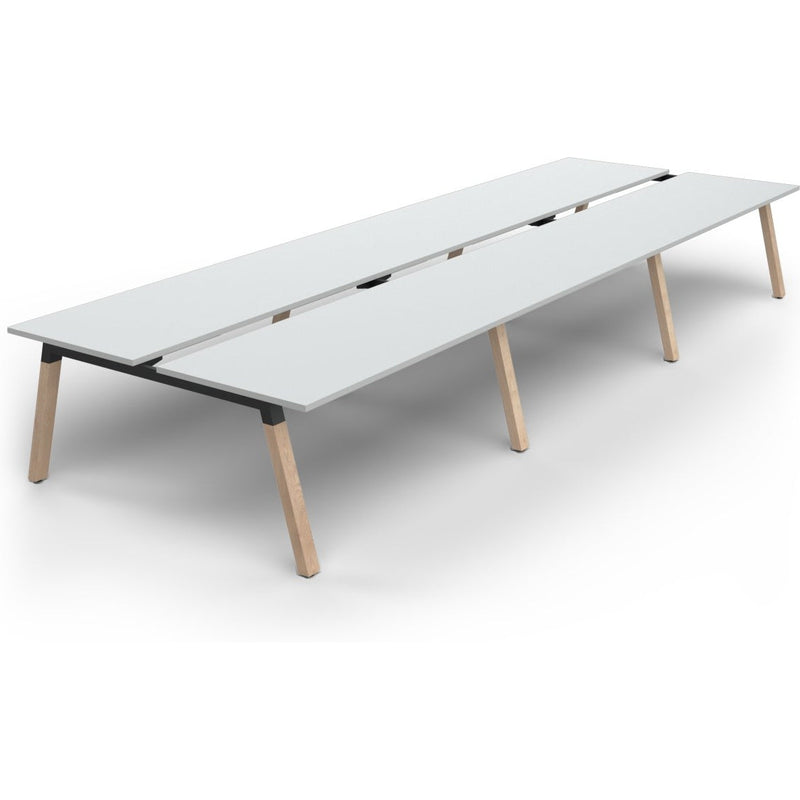 Plantation 6 Person Double Sided Workstation