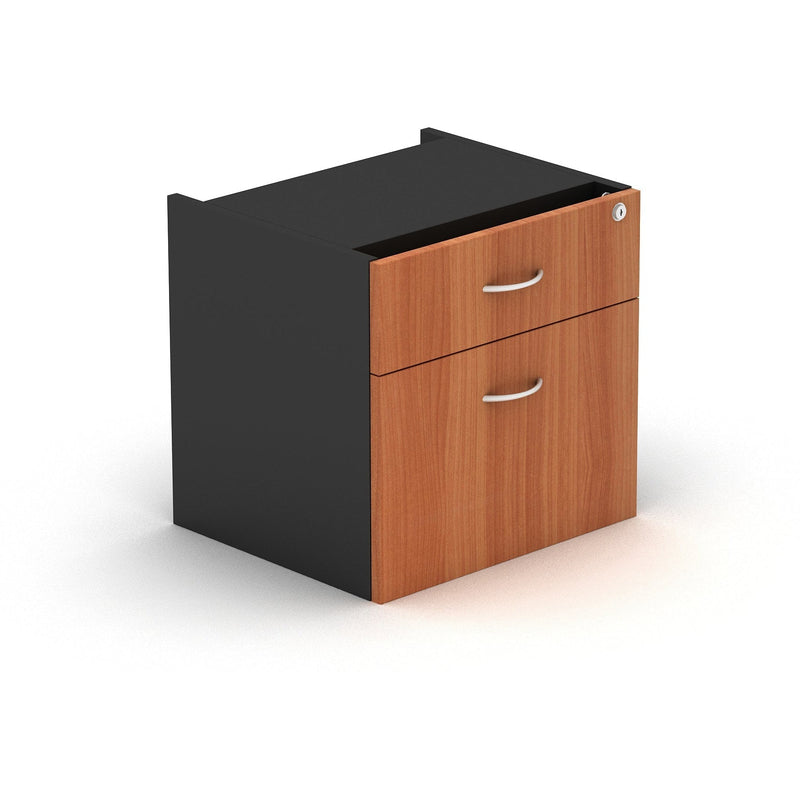 Athens Fixed Desk Pedestal - 2 Drawer