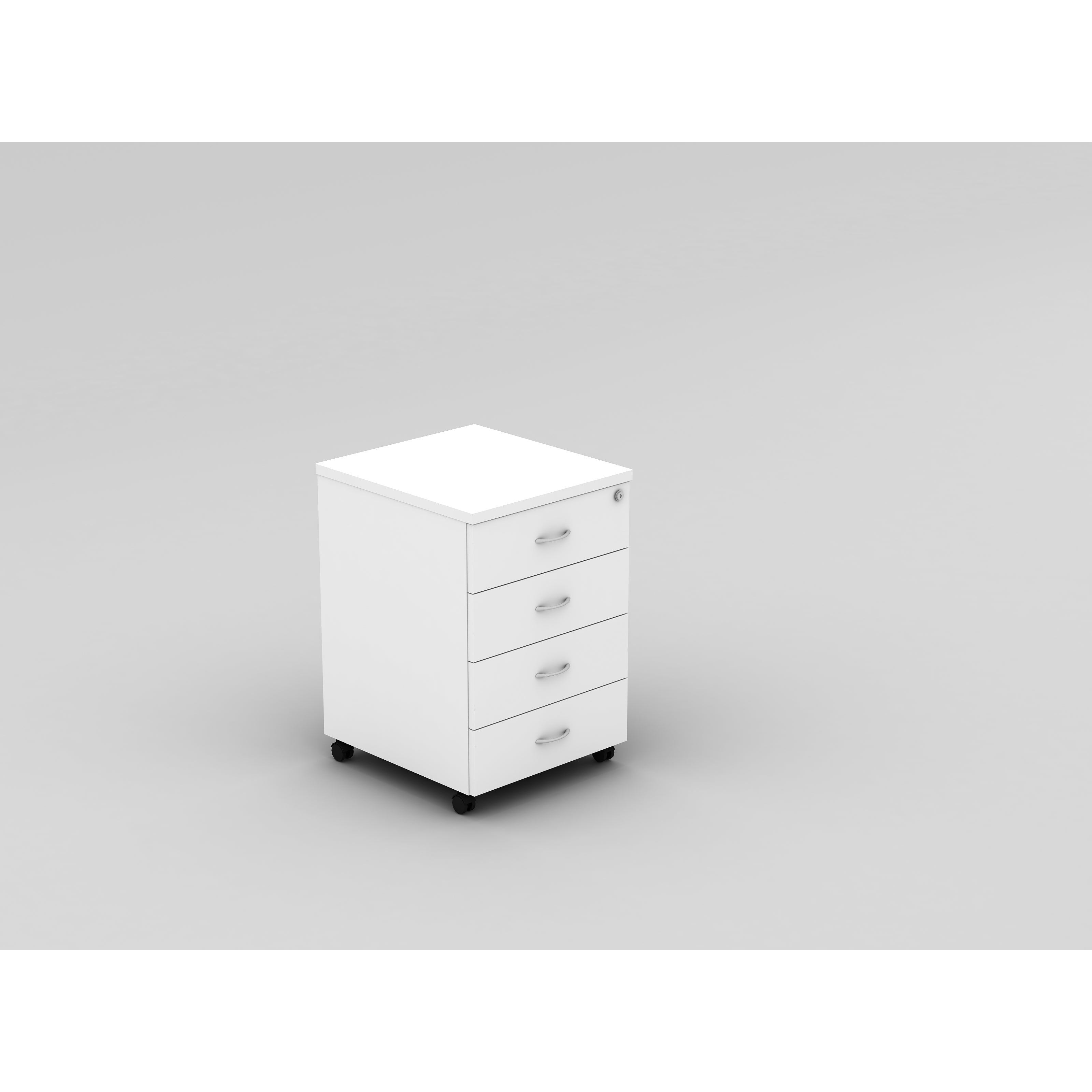 Athens Mobile Pedestal - 4 Drawer