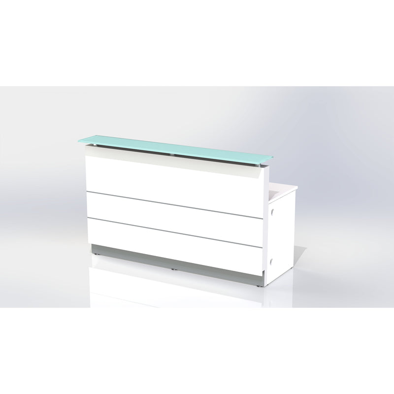 Polaris Straight Reception Counter - 1800W - D4