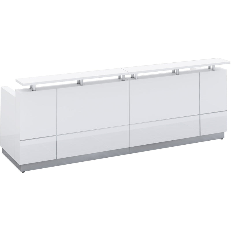 Hugo Plus Reception Counter - White
