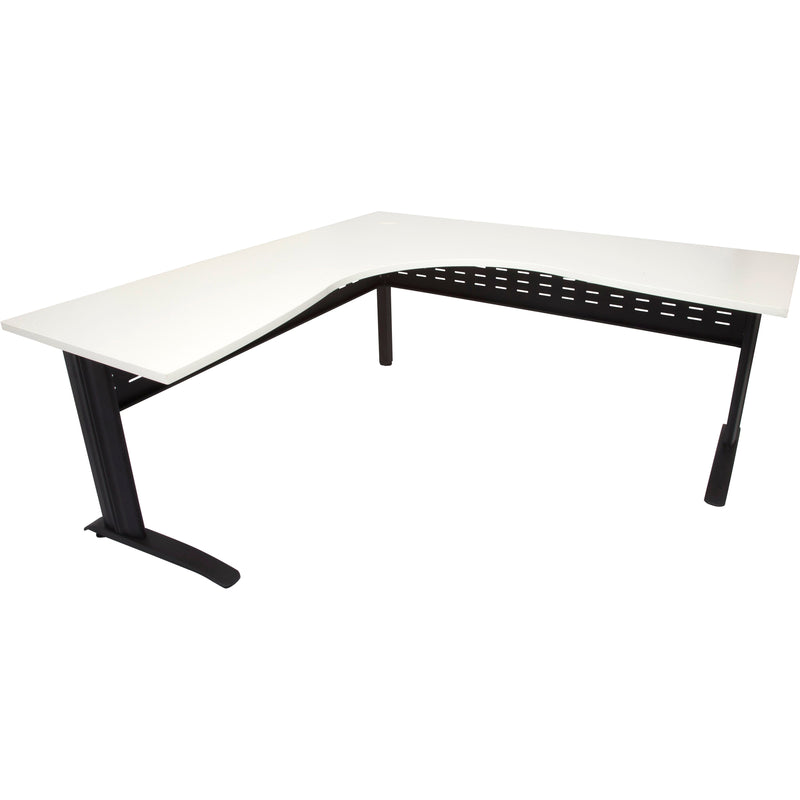 Rapid Span Corner Workstation - White