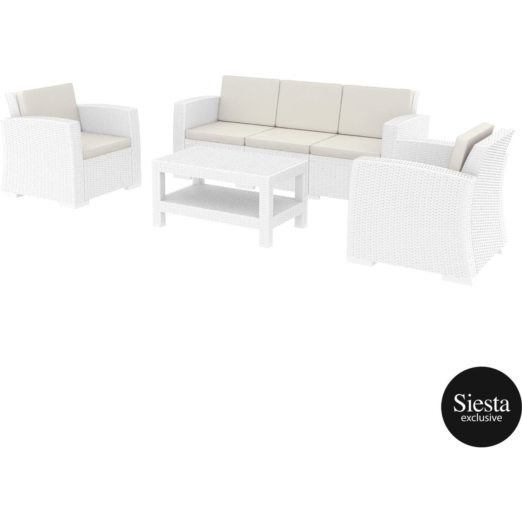 Monaco Lounge Set XL - No Cushions