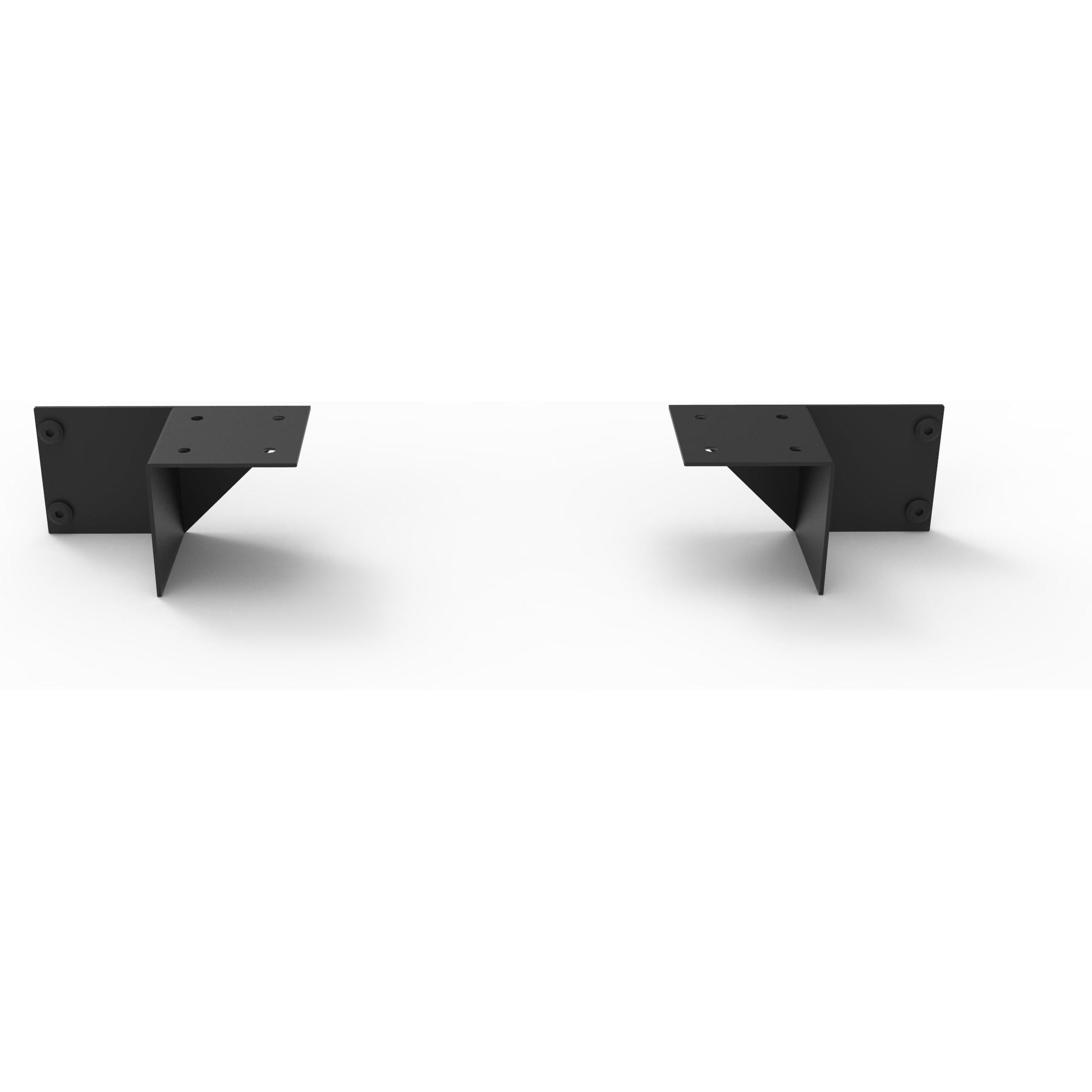 SHUSH30+ Adjustable Screen Bracket Set - 138mm W x 72mm D x 70mm H-Elite Office Furniture