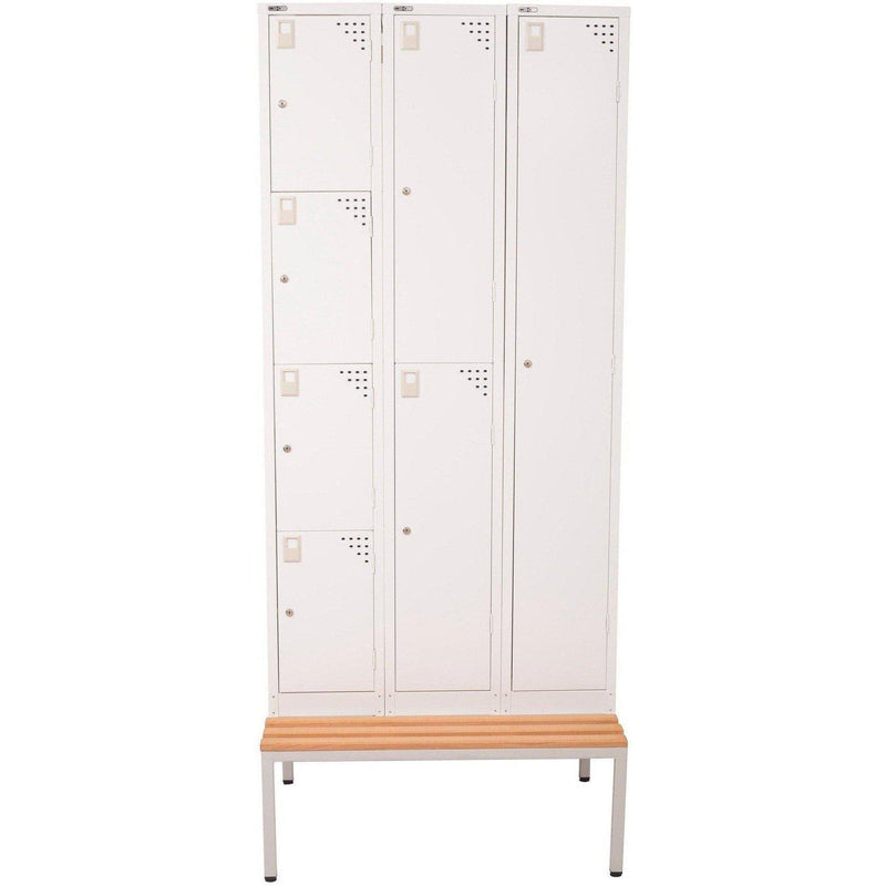 Set of 10 GO Steel Lockers Single Door