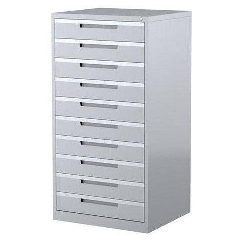 Steelco 10 Drawer Multimedia Cabinet