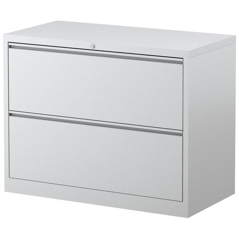 Steelco 2 Drawer Lateral Filing Cabinet