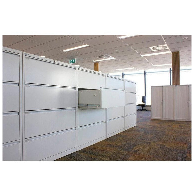 Steelco 4 Drawer Lateral Filing Cabinet