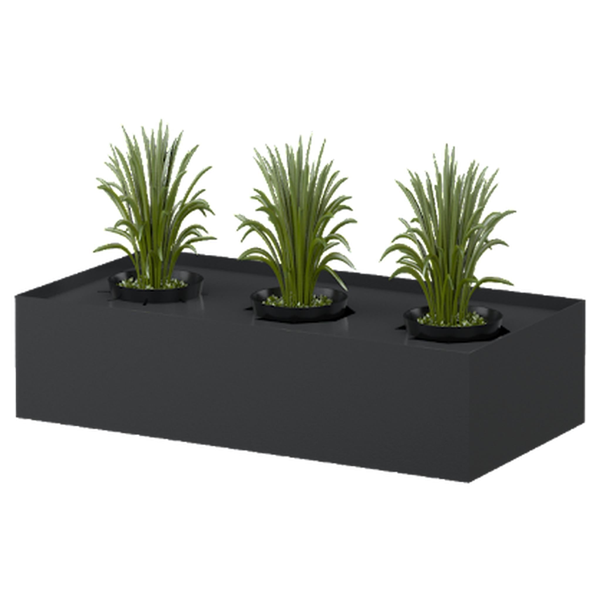 Steelco Lateral Filing Cabinet Planter Box