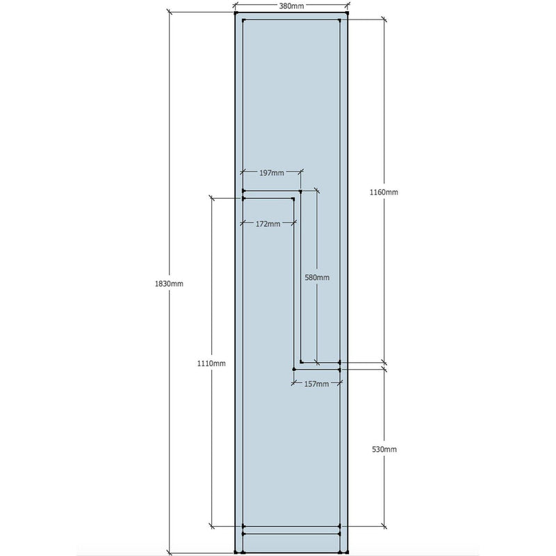 Set of 10 GO Steel Step Lockers