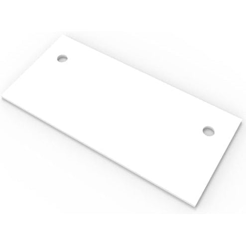 Table Top with 2 x 80mm Dia with Cable Entry Holes