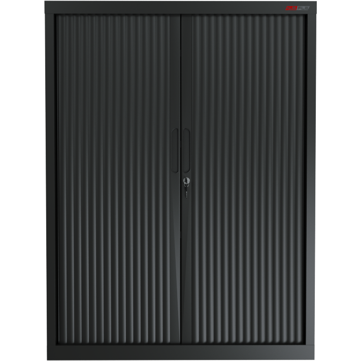 A-File Tambour Cabinet 1200mm wide with Shelves