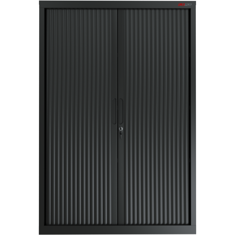 A-File Tambour Cabinet 1200mm wide with Shelves