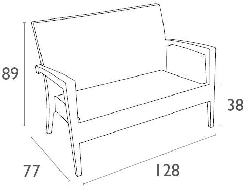 Tequila Lounge Set - With Cushions