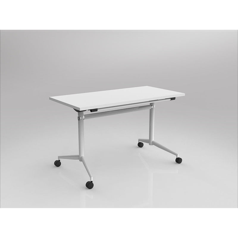 Uni Flip Top Table - White Frame