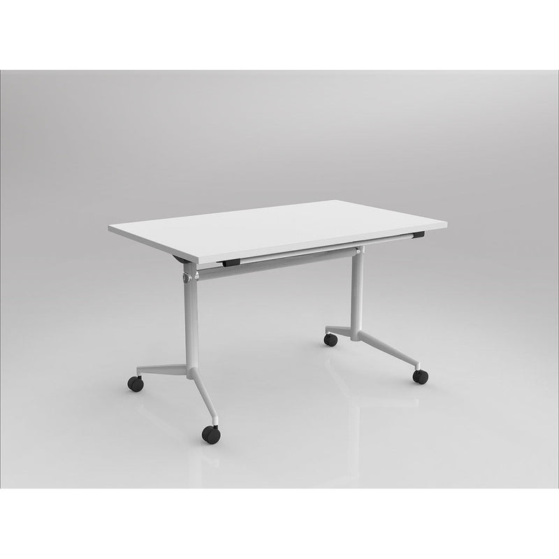 Uni Flip Top Table - White Frame