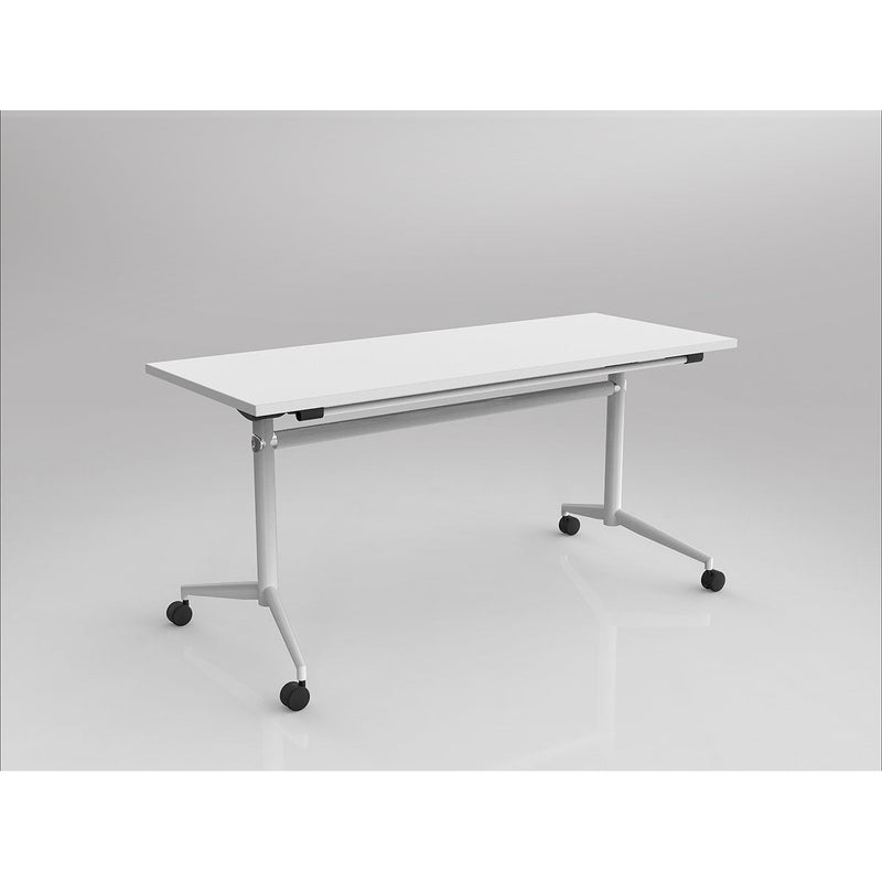 Uni Flip Top Table - White Frame