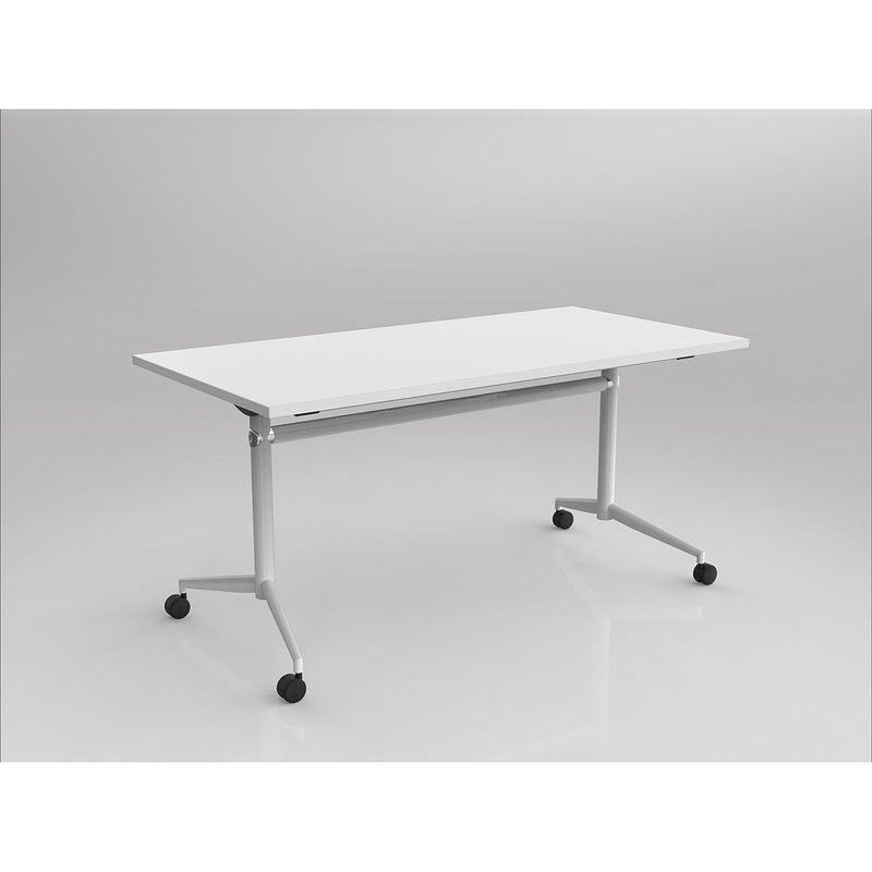 Uni Flip Top Table - White Frame