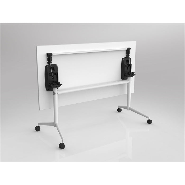 Uni Flip Top Table - White Frame