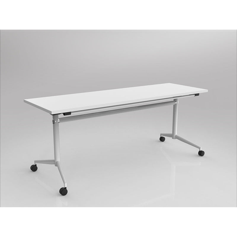 Uni Flip Top Table - White Frame