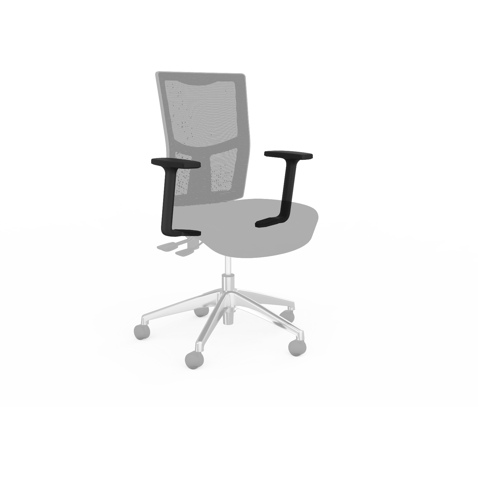 Height Adjustable Armrests for Urban Mesh Chair-Elite Office Furniture