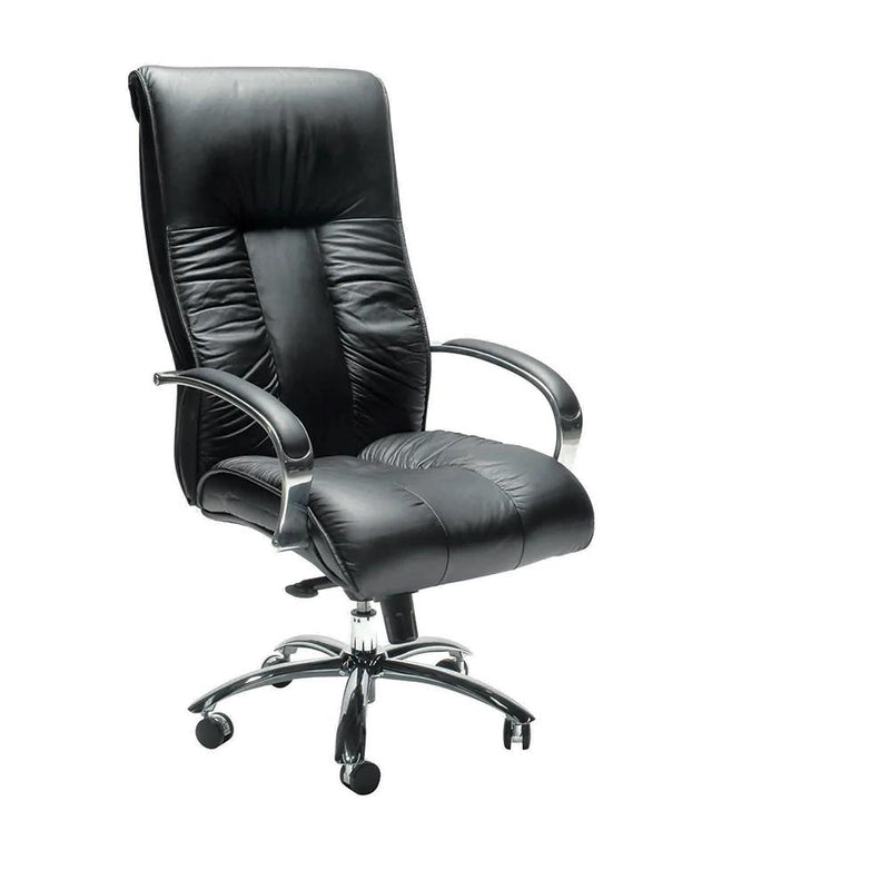 Big Boy Leather Chair - High Back