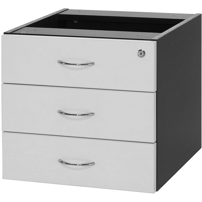 Logan Fixed Pedestal - 3 Drawer
