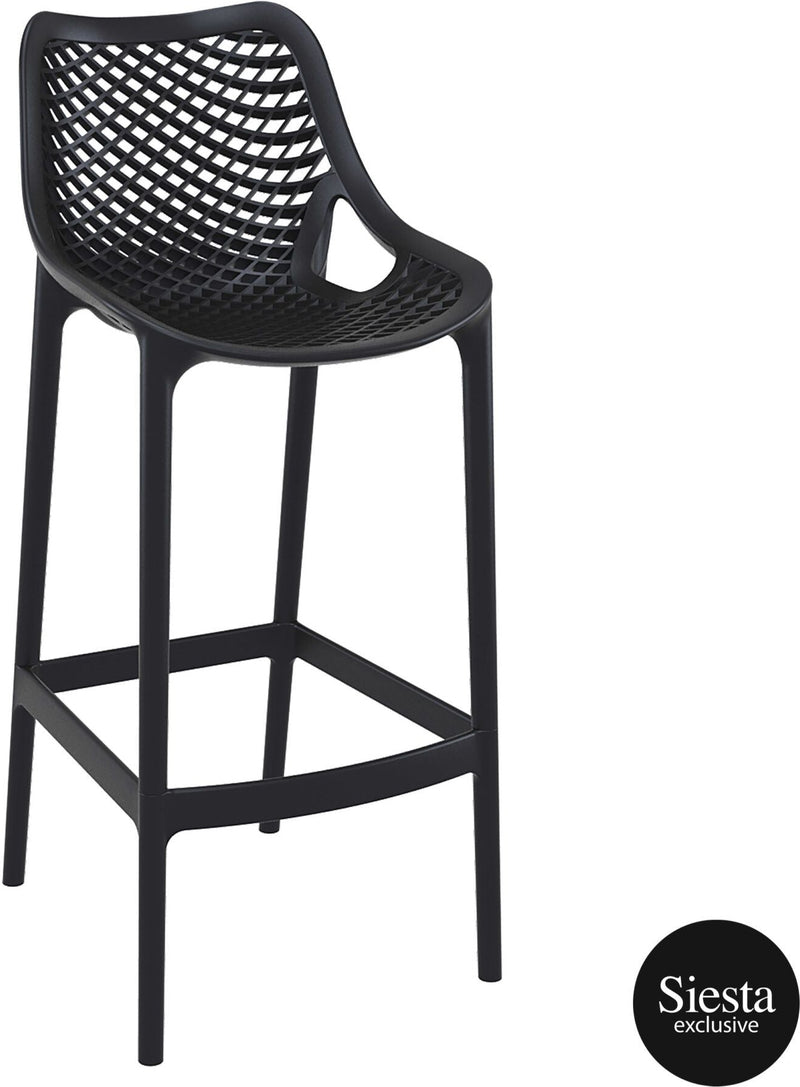 Sky Bar Table 3 Piece Set with Air 75 Barstools