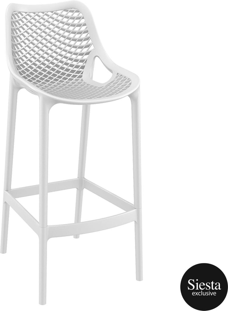 Sky Bar Table 3 Piece Set with Air 75 Barstools