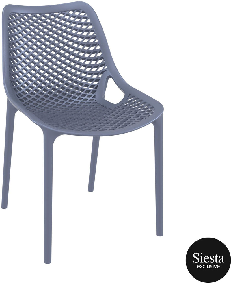 Ares Outdoor Table Setting with Air Chair