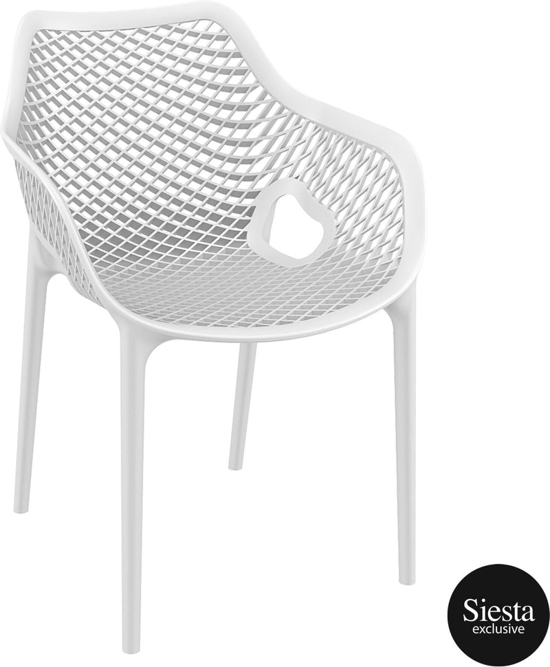 Vegas 10 Seater Dining Set with Air XL Armchair