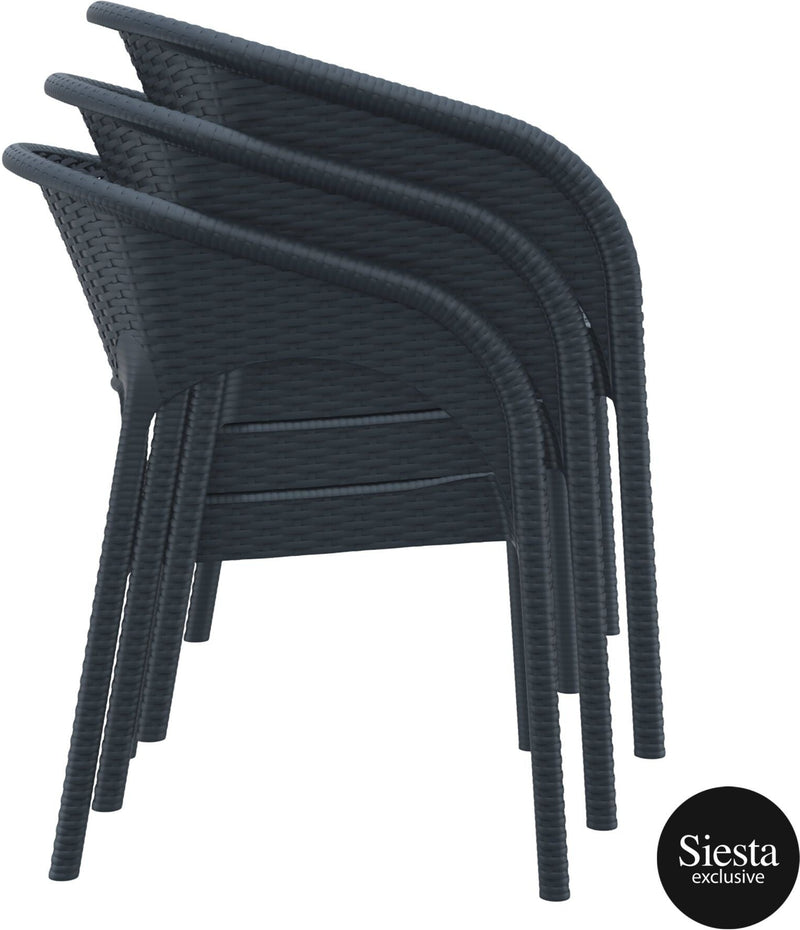 5 Piece Table Setting with Panama Armchair