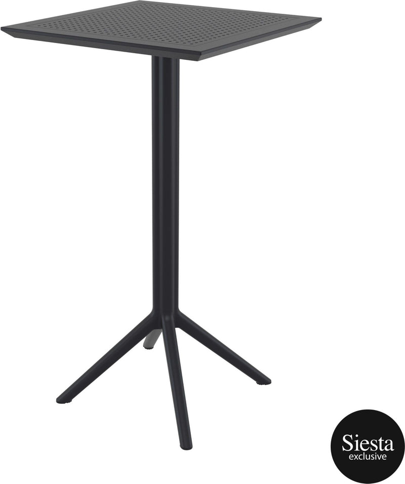 Sky Bar Table 3 Piece Set with Air 75 Barstools