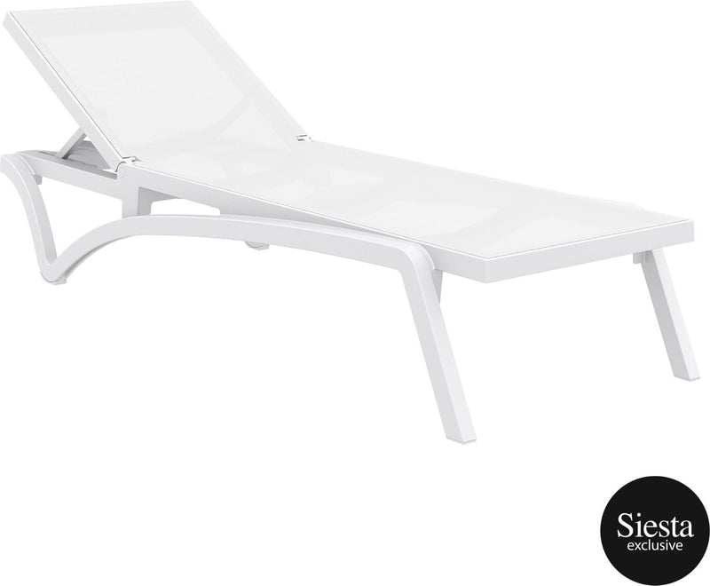 3 Piece Pacific Sun Lounger with Ocean Side Table Package