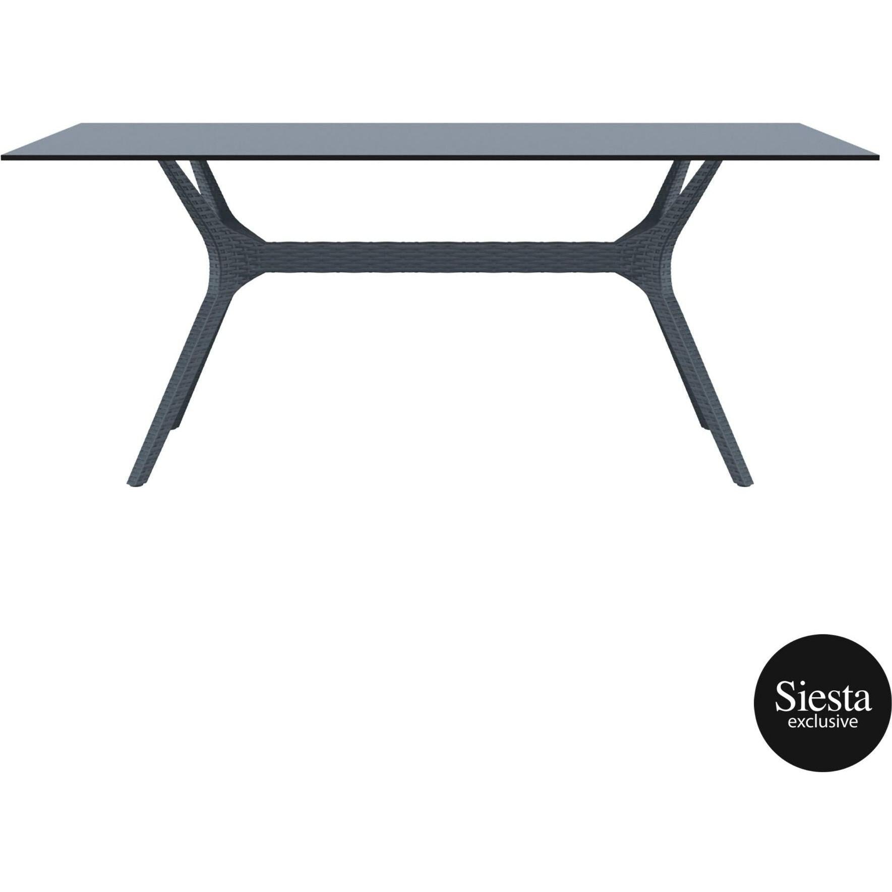 Ibiza Table 180 (Top & Base)-Elite Office Furniture