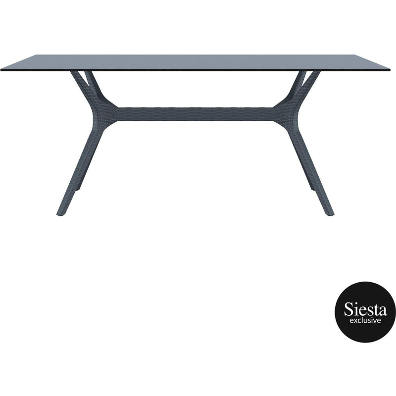 Ibiza Table 180 (Top & Base)-Elite Office Furniture