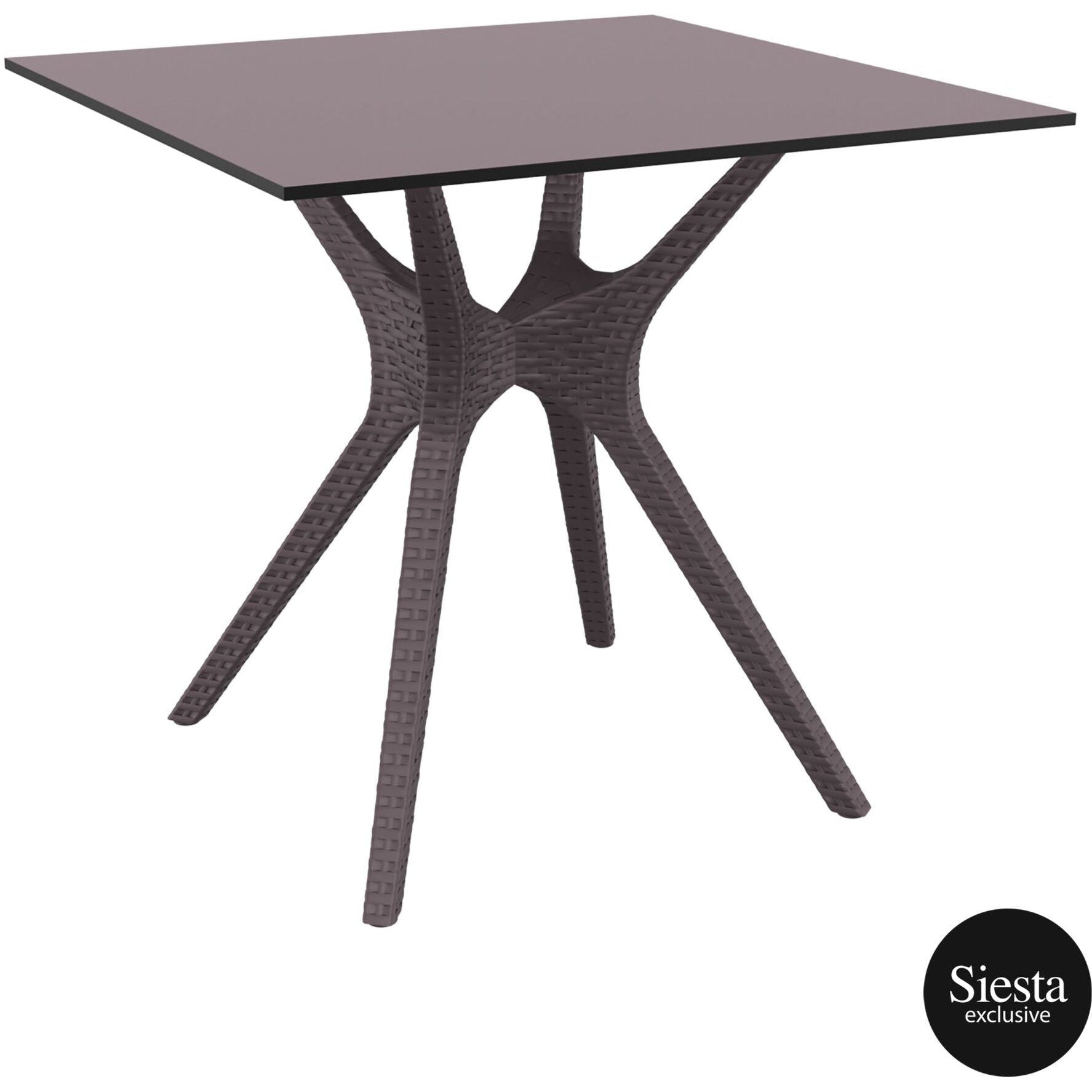 Ibiza Table 80 (Top & Base)