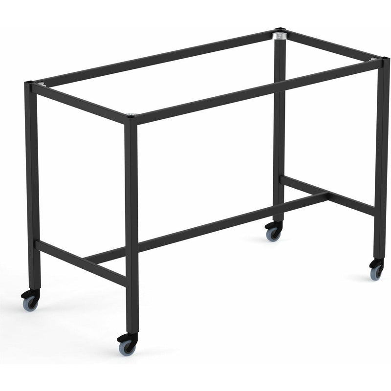 Spire Square leg 950 Bar Height Frame - with 100mmH castors-Elite Office Furniture