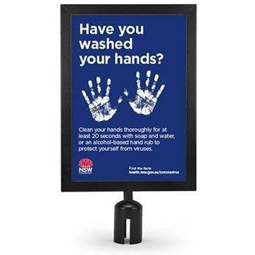 Retracta Q A4 Sign Top