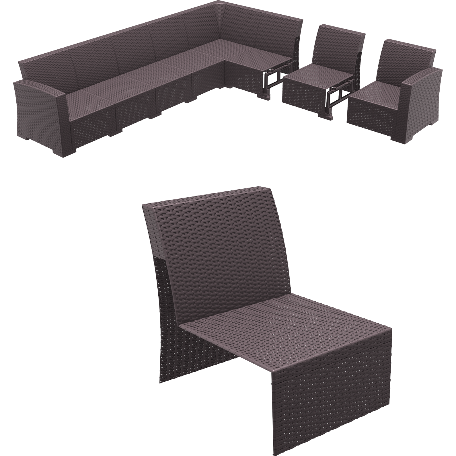 Siesta Monaco Extension Part-Elite Office Furniture