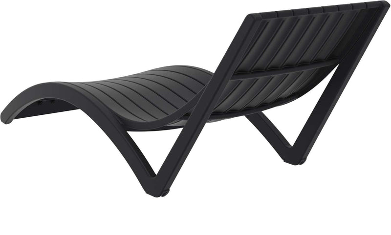 Slim Sunlounger with Cushion