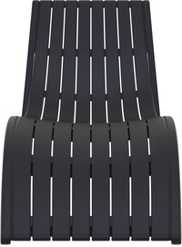 Slim Sunlounger with Cushion