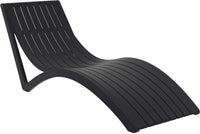 Slim Sunlounger with Cushion