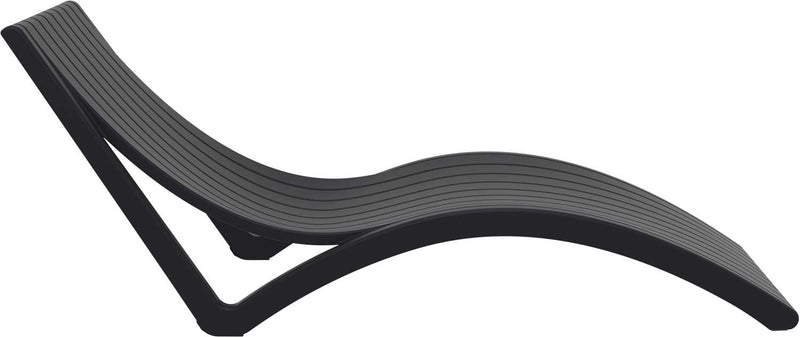 Slim Sunlounger with Cushion