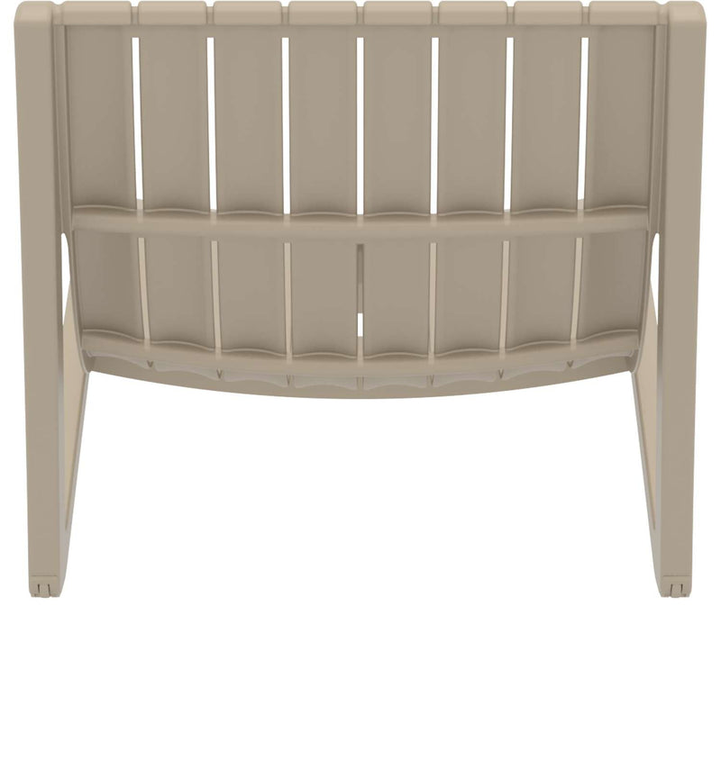 Slim Sunlounger with Cushion