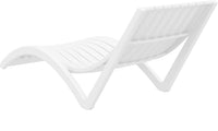 Slim Sunlounger with Cushion