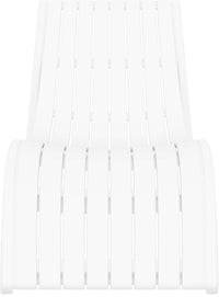 Slim Sunlounger with Cushion