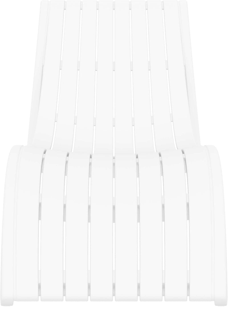 Slim Sunlounger with Cushion