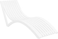 Slim Sunlounger with Cushion
